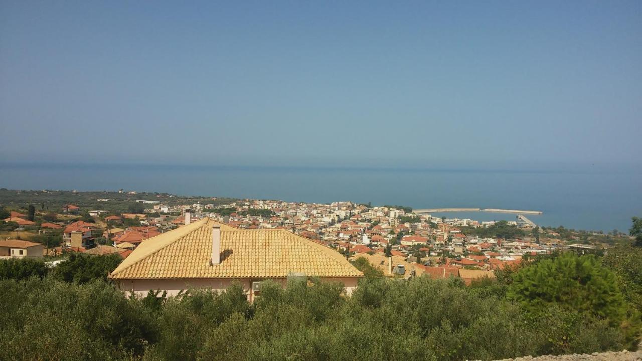 Villa Kiparissia Castle & Sea View Kyparissia Exterior foto