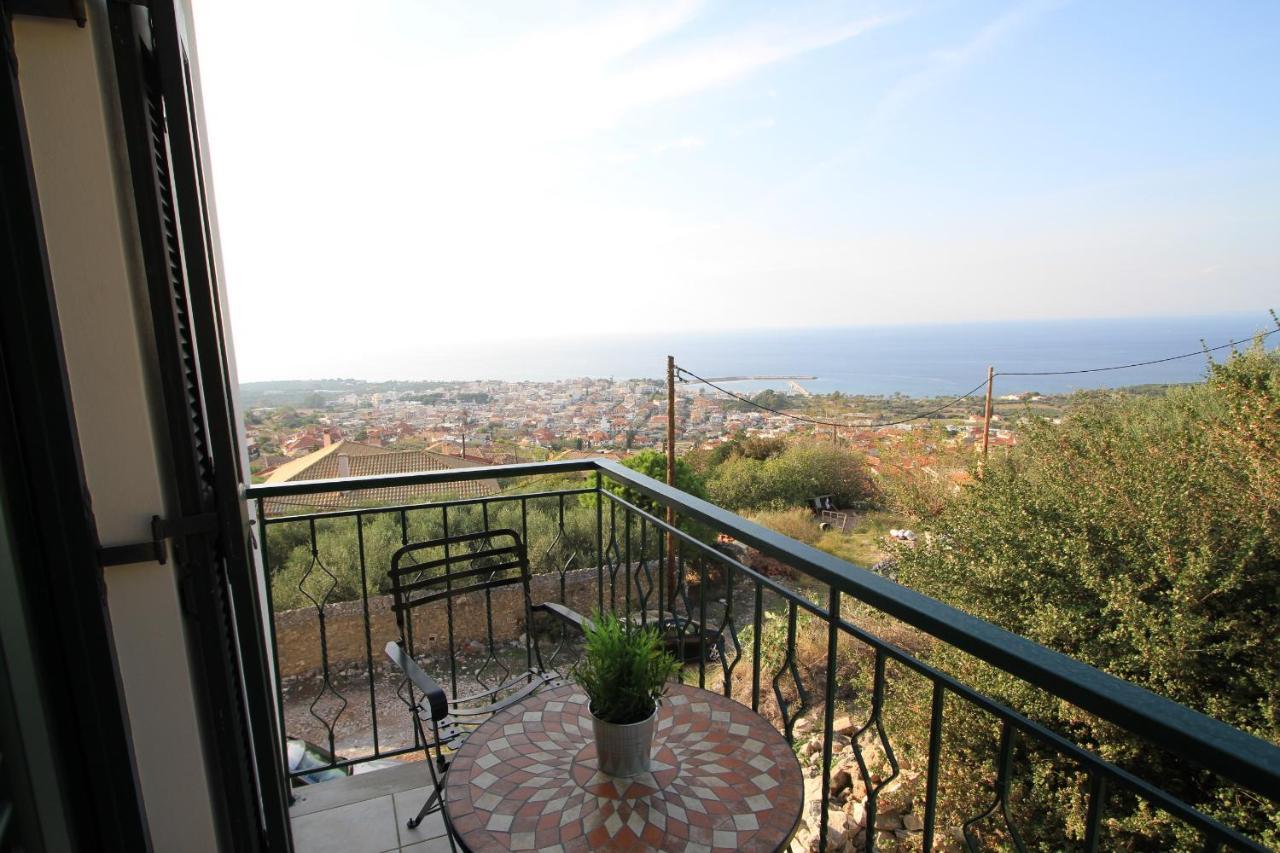 Villa Kiparissia Castle & Sea View Kyparissia Exterior foto